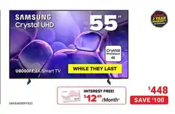 Visions Electronics SAMSUNG 4K Smart TV offer