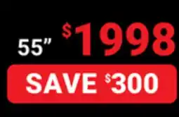 Visions Electronics 55 LG G5WUA 4K Smart TV offer