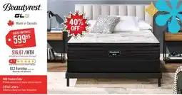 The Brick Beautyrest GL2 Eurotop Firm Queen Mattress offer