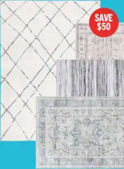 The Brick Aylin Ivory Washable Area Rug - 5' x 7' offer