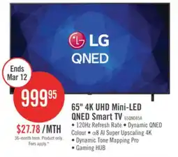 The Brick LG 65 QNED85 evo AI Mini-LED 4K UHD Smart webOS TV (65QNED85AUA.ACC) - 2025 Model offer