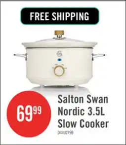 The Brick Salton Swan Nordic 3.5L Slow Cooker offer