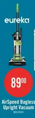 The Brick Eureka AirSpeed Bagless Upright Vacuum - NEU100C offer