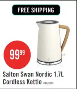 The Brick Salton Swan Nordic 1.7L Cordless Kettle offer