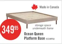 The Brick Ocean Queen Platform Base offer