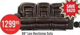 The Brick 88 Leo Reclining Sofa offer
