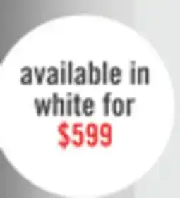 The Brick Midea 18 Cu. Ft. Top-Freezer Refrigerator - MRT18S4AWW offer