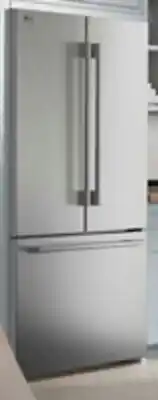 The Brick LG Studio 36 27 Cu. Ft. Smart Counter-Depth MAX French-Door Refrigerator - Essence White - SRFB27W3 offer