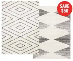 The Brick Pascal Multi-Colour Shag Area Rug - 5'3 x 7'7 offer