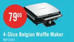 The Brick Cuisinart 4-Slice Belgian Waffle Maker - WAF-150EC offer