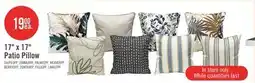 The Brick 17 x 17 Patio Pillow offer