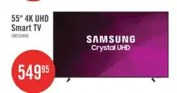 The Brick SAMSUNG 55 U8000 Crystal 4K UHD Smart Tizen OS TV (UN55U8000FFXZC) - 2025 Model offer