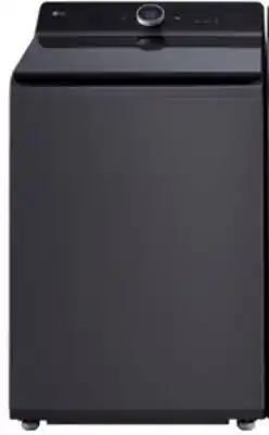 The Brick LG 6.3 Cu. Ft. Smart Top-Load High-Efficiency Washer - Black Steel - WT8600CB offer
