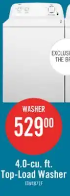 The Brick Inglis 4.0 Cu. Ft. Top-Load Washer - White - ITW4871FW offer