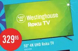 The Brick Westinghouse 50 4K UHD Roku Smart TV offer