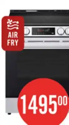 The Brick LG 6.3 Cu. Ft Smart Electric Range with EasyClean - Smudge Resistant Stainless Steel - LSEL6333XE offer