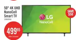 The Brick LG 50 NANO80 LED 4K UHD Smart webOS TV (50NANO80AUA.ACC) - 2025 Model offer