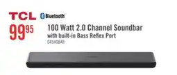The Brick TCL 2.0 CH Bluetooth Dolby Atmos DTS Virtual:X Soundbar (S45H) offer