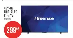 The Brick HISENSE 43 QD6QF QLED 4K UHD Smart Fire TV (43QD6QF) offer
