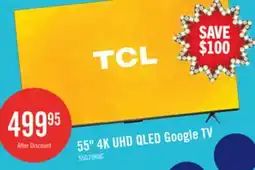 The Brick TCL 55 Q79K QLED 4K UHD Smart Google TV (55Q79K) - 2025 Model offer