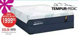 The Brick Tempur-Pedic TEMPUR Support Firm Queen Mattress offer
