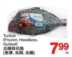 T&T Supermarket TURBOT (FROZEN, HEADLESS, GUTTED) offer