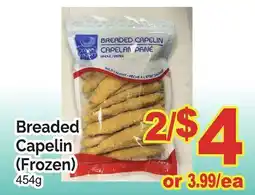 T&T Supermarket BREADED CAPELIN offer