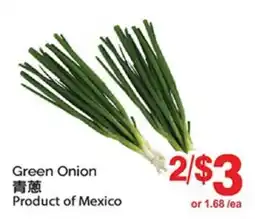 T&T Supermarket GREEN ONION offer
