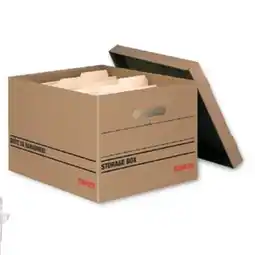 Staples Staples Basic-duty 100% Recycled Storage Box offer
