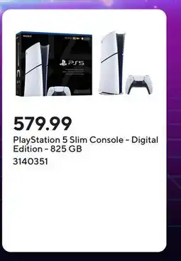 Staples PlayStation 5 Slim Console - Digital Edition - 825 GB offer