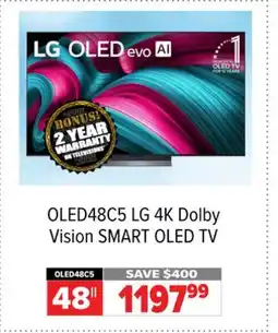 2001 Audio Video OLED48C5 LG 4K Dolby Vision SMART OLED TV 48 offer