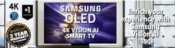 2001 Audio Video QN48S90F SAMSUNG 48 QLED 4K VISION AI SMART TV offer