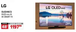 2001 Audio Video LG OLED48C5 48|| OLED evo AI 4K SMART TV offer