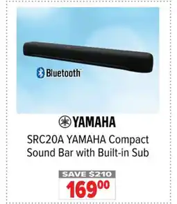 2001 Audio Video SRC20A YAMAHA Compact Sound Bar with Built-in Sub offer