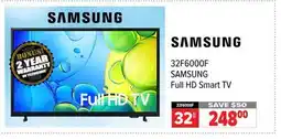 2001 Audio Video 32F6000F 32 SAMSUNG Full HD Smart TV offer