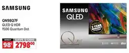 2001 Audio Video QN98Q7F Samsung 98 QLED Q HDR 1500 Quantum Dot offer