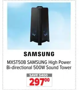 2001 Audio Video SAMSUNG High Power Bi-directional 500W Sound Tower offer