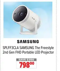 2001 Audio Video SPLFF3CLA SAMSUNG The Freestyle 2nd Gen FHD Portable LED Projector offer