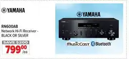 2001 Audio Video RN600AB YAMAHA Network Hi-Fi Receiver - BLACK OR SILVER offer
