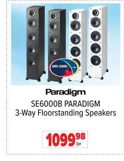 2001 Audio Video PARADIGM 3-Way Floorstanding Speakers offer