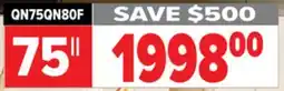 2001 Audio Video QN75QN80F SAMSUNG Neo QLED 4K offer