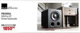 2001 Audio Video SVS Pro 12 Ported Subwoofer offer