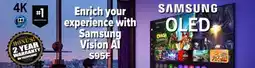 2001 Audio Video QN55S95F SAMSUNG 55|| OLED 4K TIZEN OS SMART TV offer