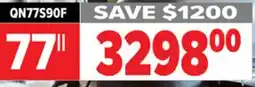 2001 Audio Video QN77S90F 77 SAMSUNG OLED 4K VISION AI SMART TV offer