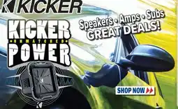 2001 Audio Video 46CSC654 KICKER UNMATCHED POWER offer