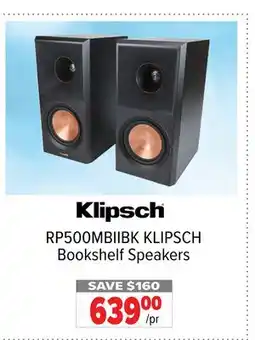 2001 Audio Video RP500MBIIBK KLIPSCH Bookshelf Speakers offer