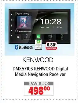 2001 Audio Video DMX5710S KENWOOD Digital Media Navigation Receiver offer