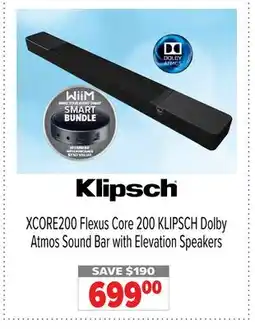 2001 Audio Video Klipsch Flexus Core 200 KLIPSCH Dolby Atmos Sound Bar with Elevation Speakers offer