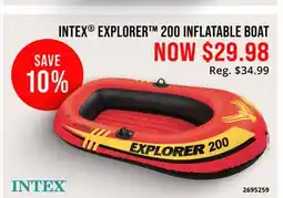 Cabela's INTEX EXPLORER 200 INFLATABLE BOAT offer