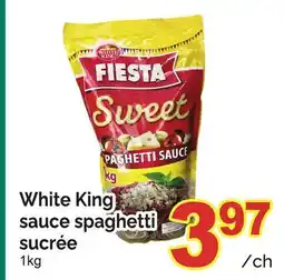 T&T Supermarket WHITE KING SAUCE SPAGHETTI SUCRÉE offer